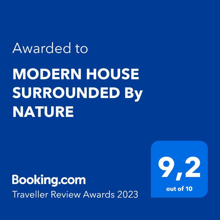 Modern House Surrounded By Nature Grabrov Potok Esterno foto